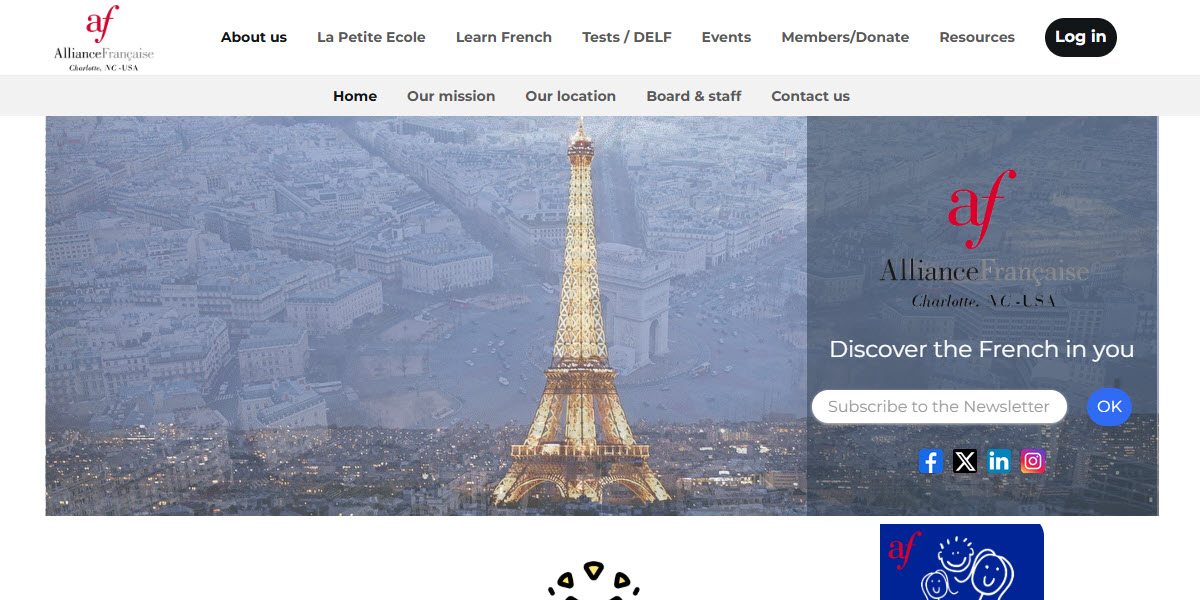 Alliance Francaise de Charlotte -  industry in Charlotte NC