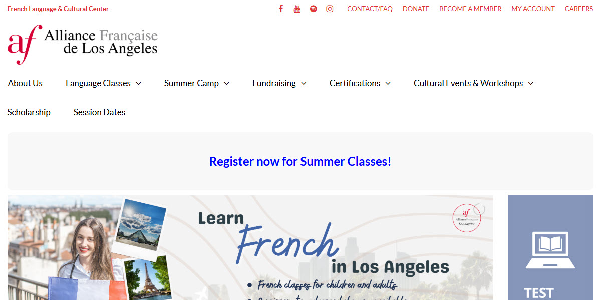 Alliance Francaise de Los Angeles -  industry in Los Angeles CA