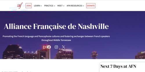 Alliance Francaise de Nashville -  industry in Nashville TN