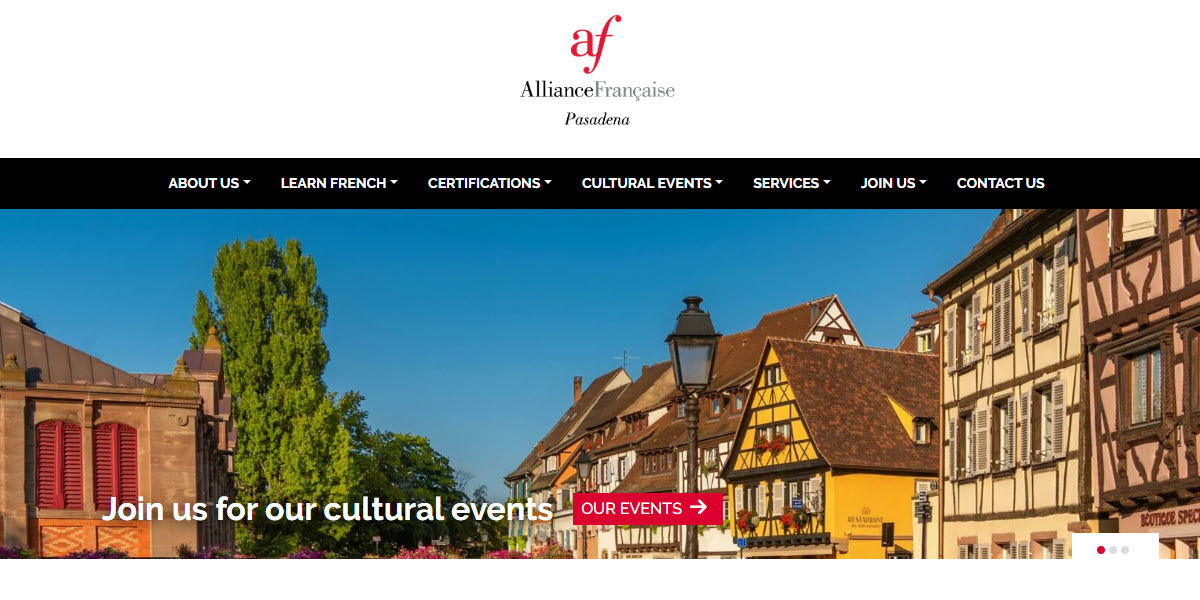 Alliance Francaise de Pasadena -  industry in Pasadena CA