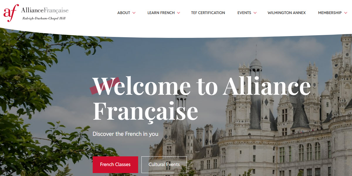 Alliance Francaise de Raleigh-Durham-Chapel Hill -  industry in Raleigh NC