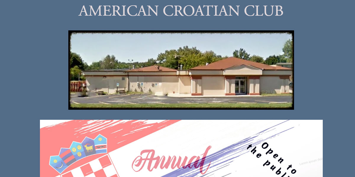 American Croatian Club -  industry in Lorain OH