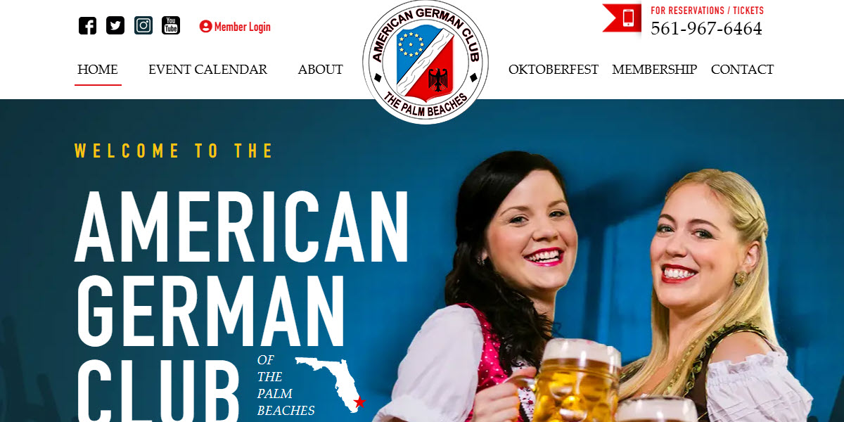 American German Club of the Palm Beaches -  industry in Lake Worth FL