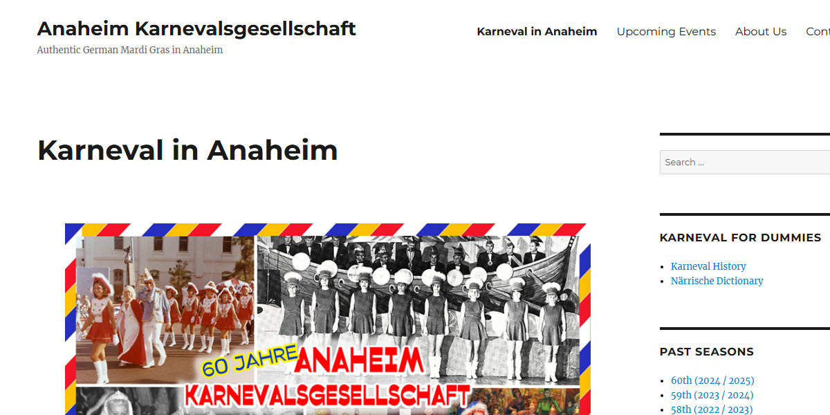Anaheim Karnevalsgesellschaft -  industry in Anaheim CA