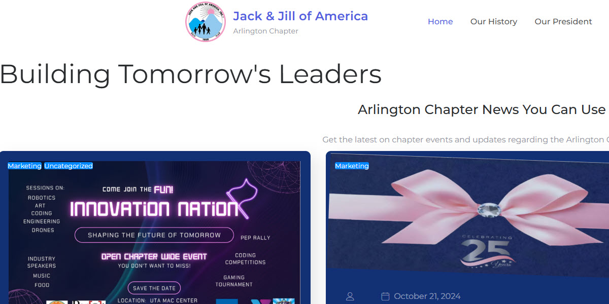Arlington Chapter of Jack and Jill of America, Inc.