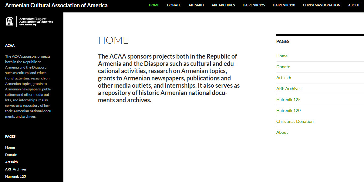 Armenian Cultural Association of America, Inc. -  industry in Watertown MA