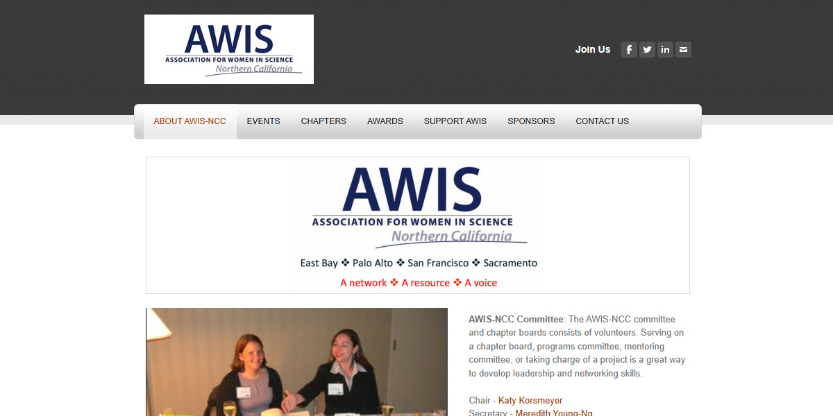 Association for Women in Science Northern California Chapter