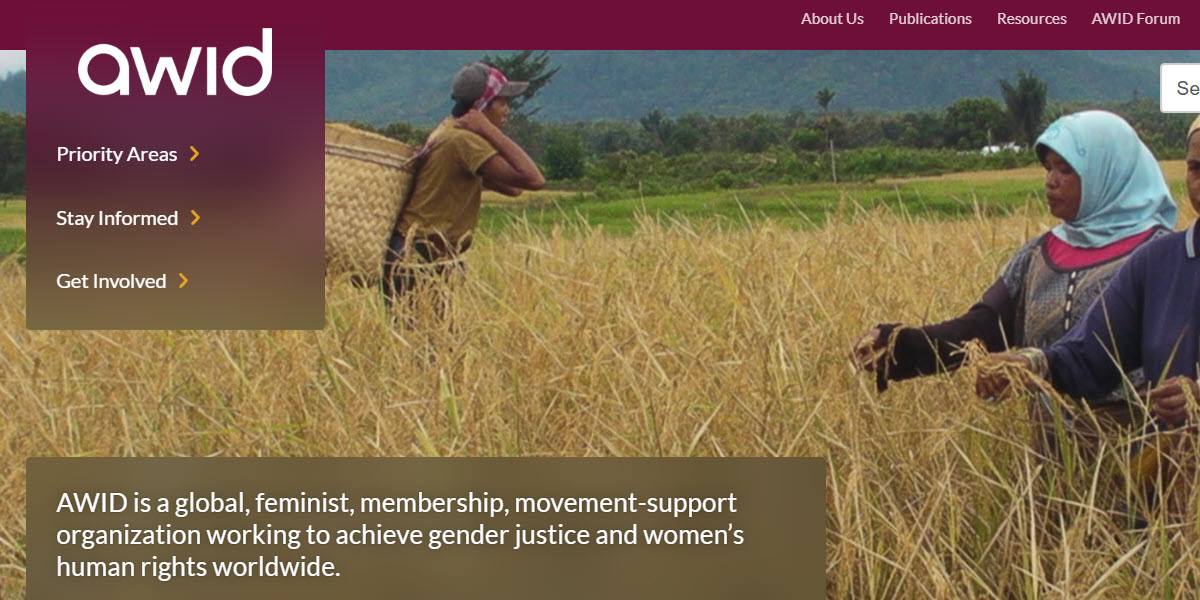 Association for Women's Rights in Development cover image