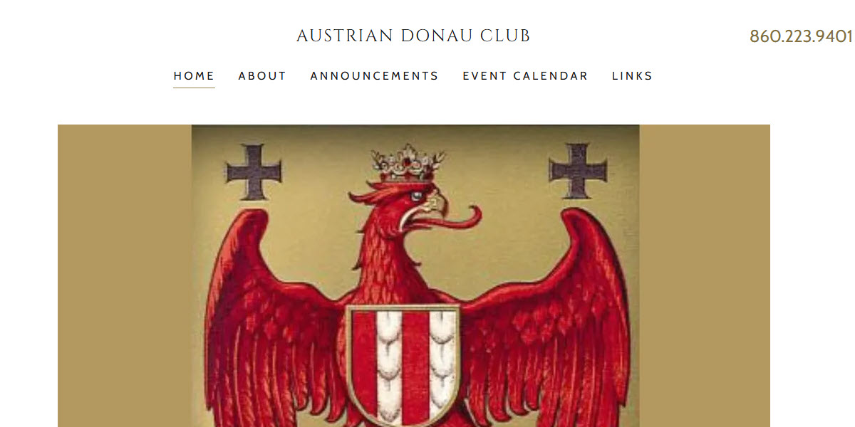 Austrian Donau Club -  industry in New Britain CT