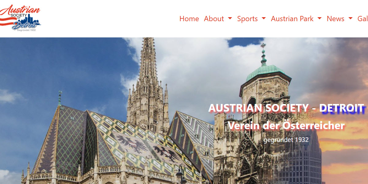 Austrian Society, Detroit -  industry in Sterling Heights MI