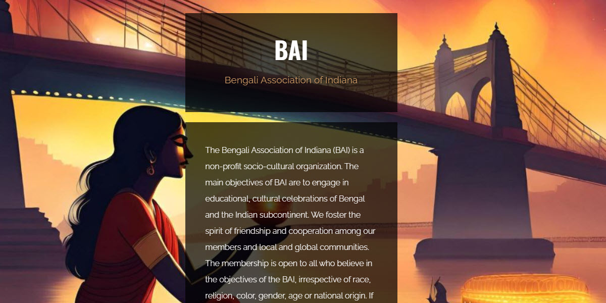 Bengali Association of Indiana -  industry in Carmel IN