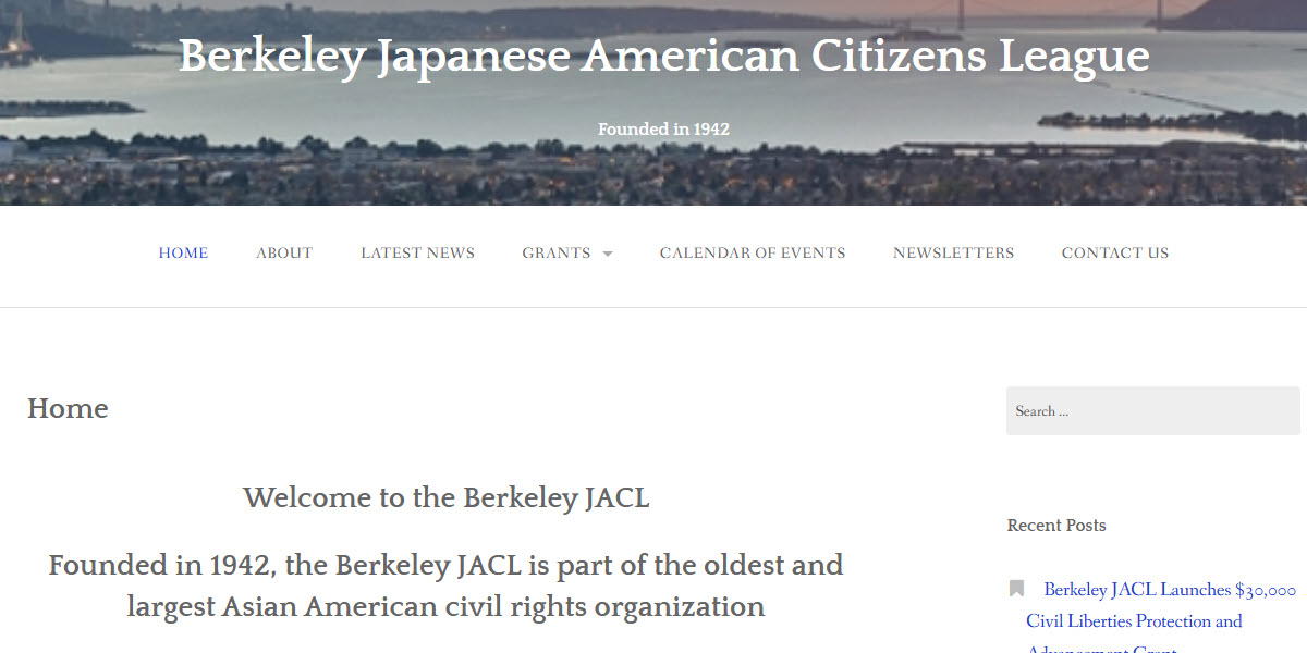 Berkeley Japanese American Citizens League -  industry in Berkeley CA