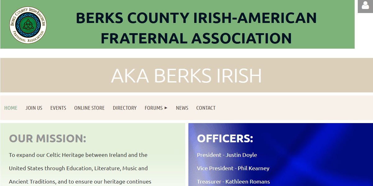 Berks County Irish-American Fraternal Association