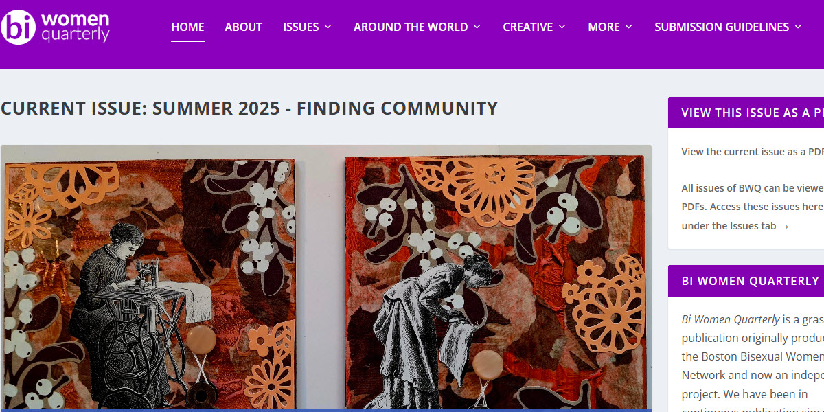 Bi Women Quarterly -  industry in Jamaica Plain MA