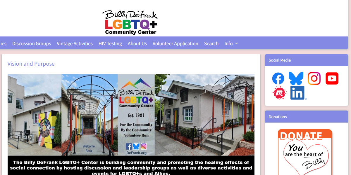 Billy DeFrank LGBT Community Center