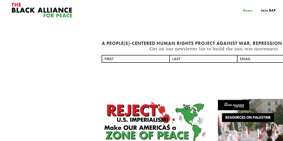 Black Alliance for Peace