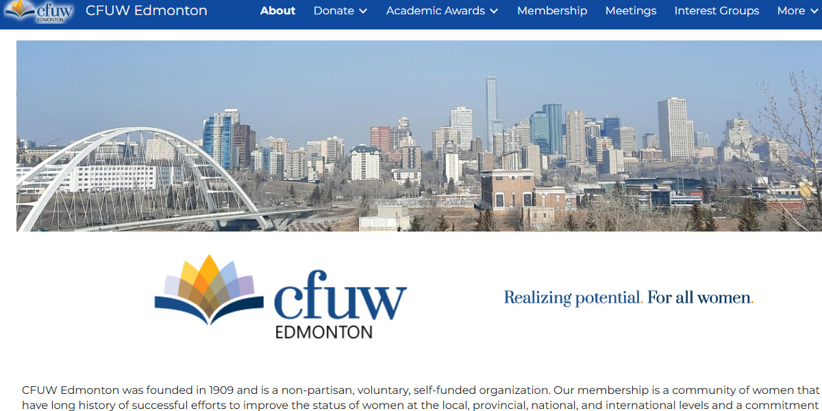 Canadian Federation of University Women Edmonton