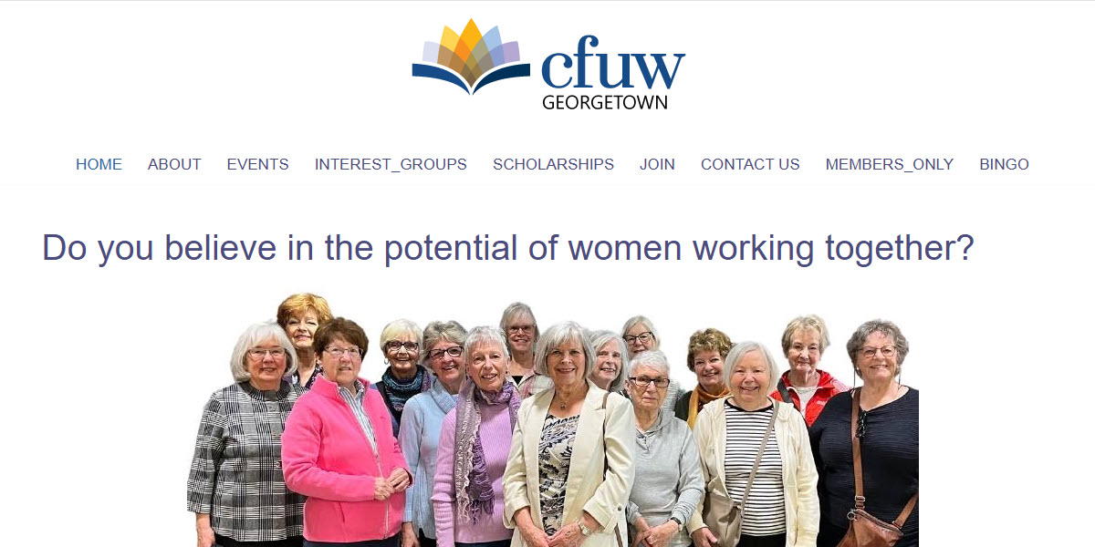 Canadian Federation of University Women Georgetown cover image