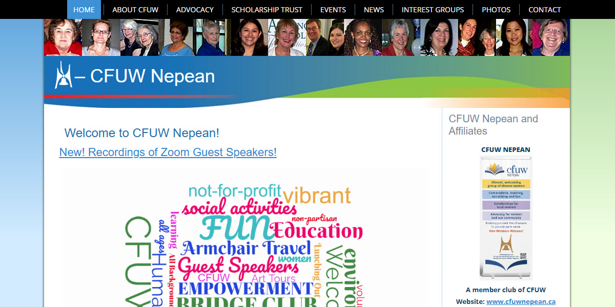 Canadian Federation of University Women Nepean cover image