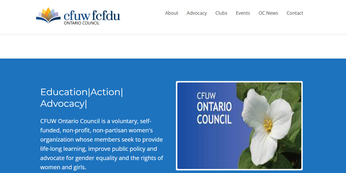 Canadian Federation of University Women Ontario Council -  industry in Mississauga ON