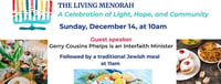 Celebrate Hanukkah with Us! The Living Menorah Ceremony -  industry in Beaumont CA