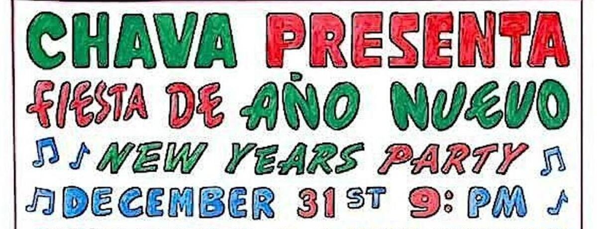 Chava Presenta: Fiesta De Año Nuevo -  industry in Brooklyn NY