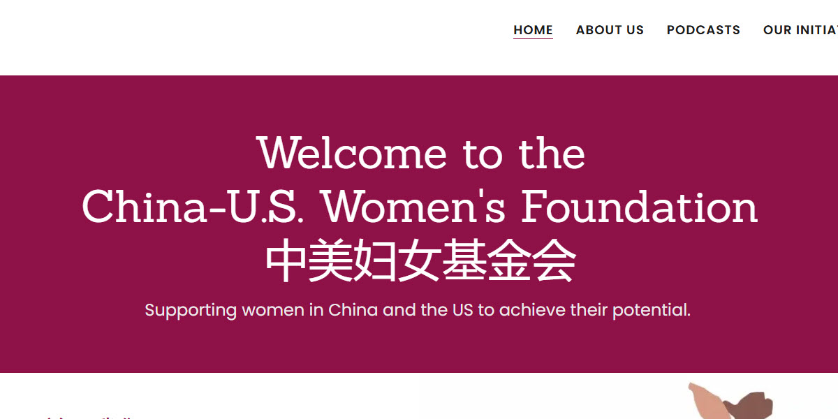 China-U.S. Women's Foundation