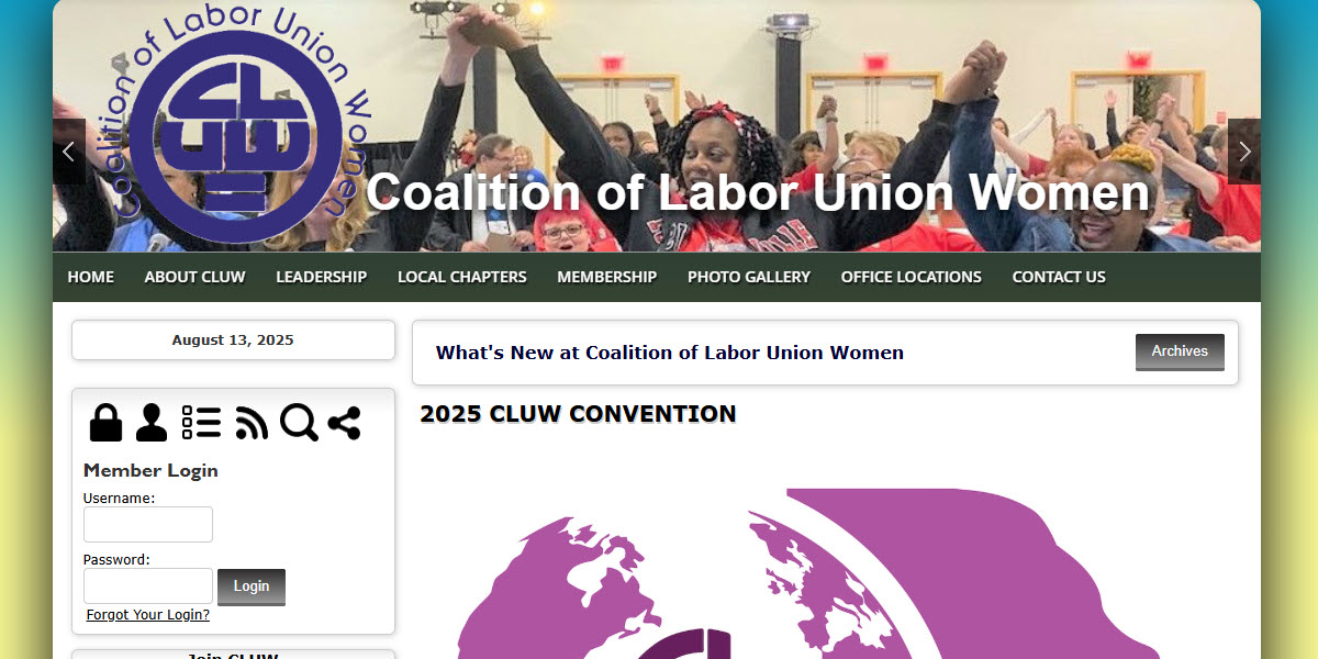 Coalition of Labor Union Women San Diego Chapter cover image
