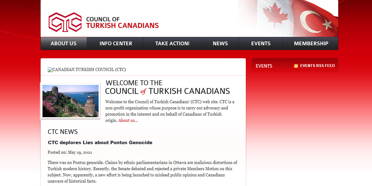 Council of Turkish Canadians -  industry in Ottawa ON