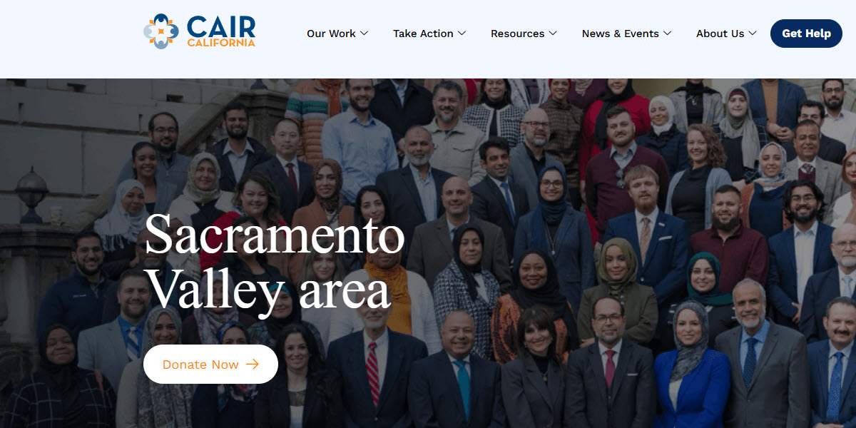 Council on American-Islamic Relations California Sacramento Valley - Central California