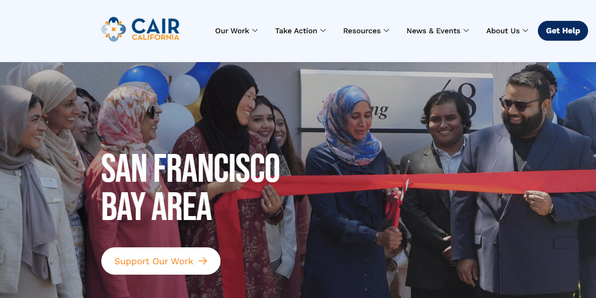 Council on American-Islamic Relations California San Francisco Bay Area