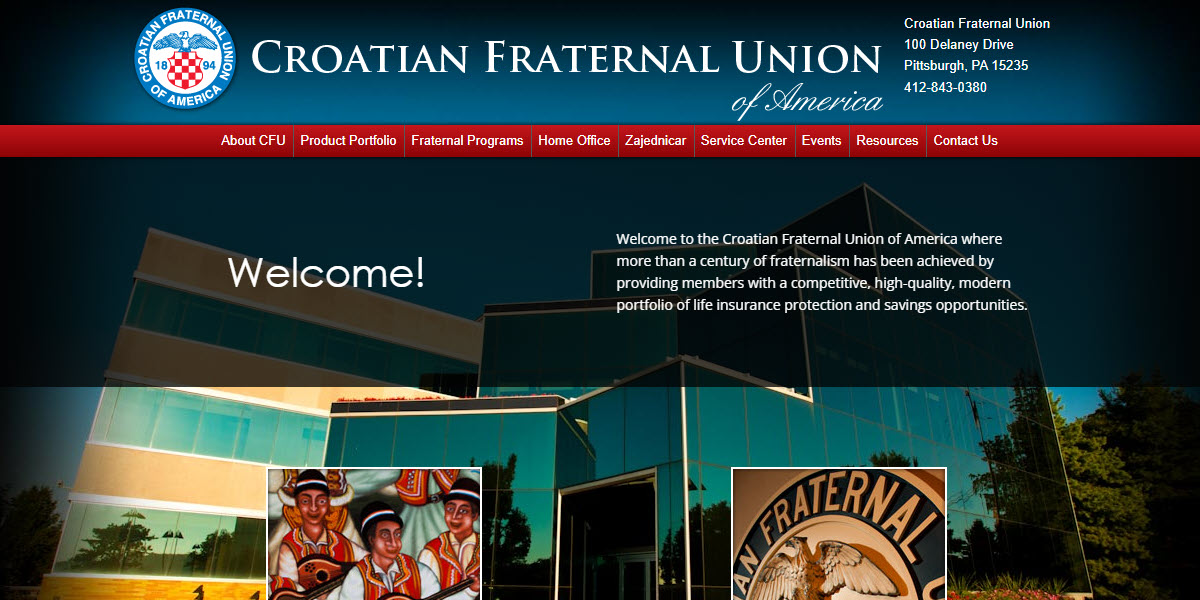 Croatian Fraternal Union of America -  industry in Pittsburgh PA