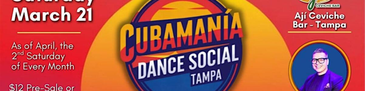 Cubamania Dance Social - Tampa - @The Dance Factory Tampa Bay! -  industry in Tampa FL