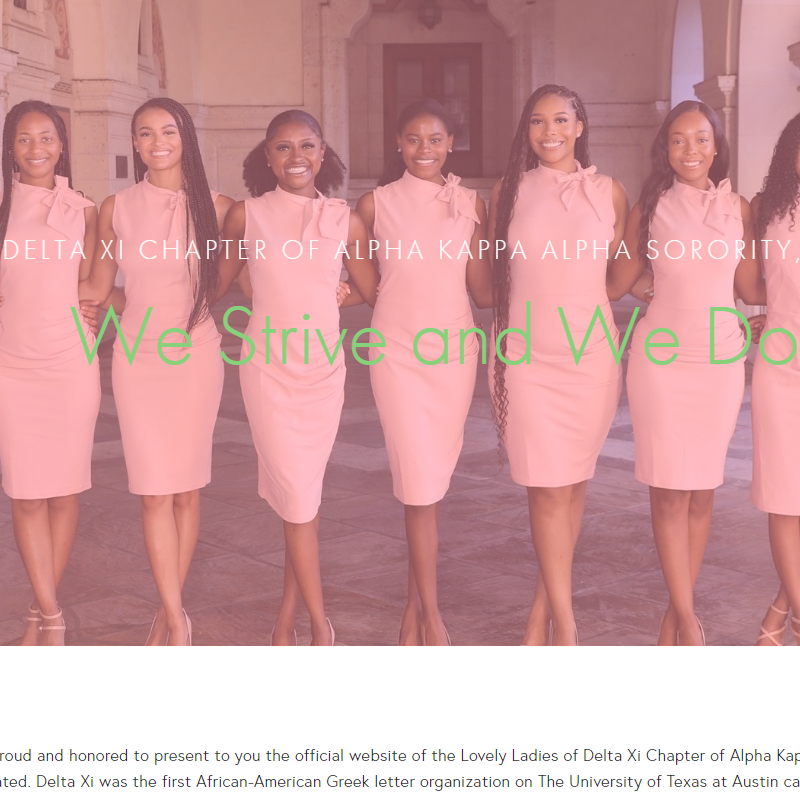 Delta Xi Chapter of Alpha Kappa Alpha Sorority, Incorporated