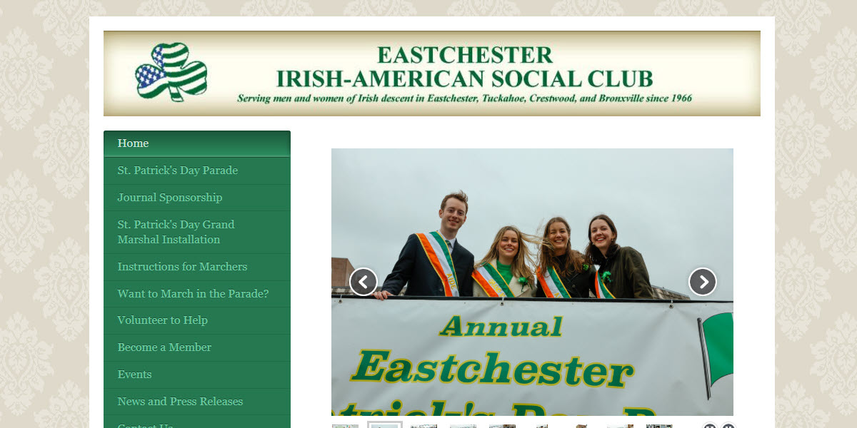 Eastchester Irish-American Social Club, Inc. -  industry in Tuckahoe NY