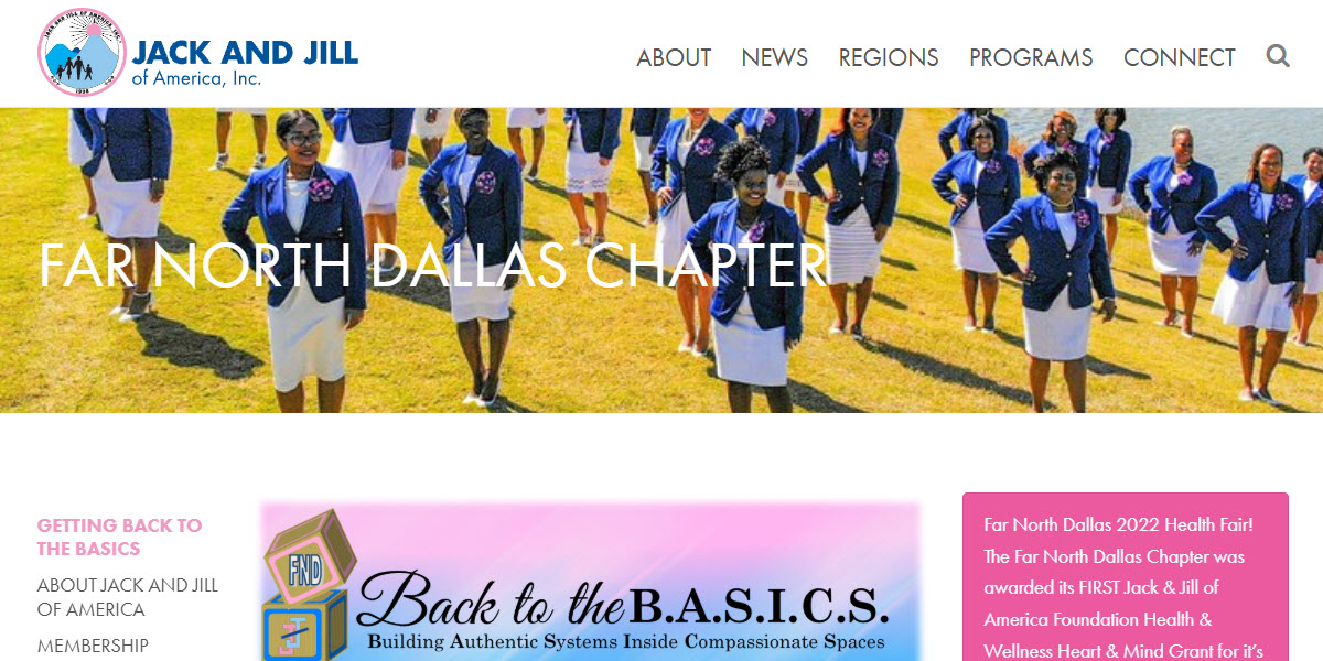 Far North Dallas Chapter of Jack and Jill of America, Inc.
