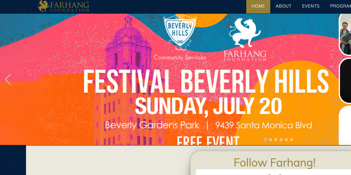 Farhang Foundation cover image