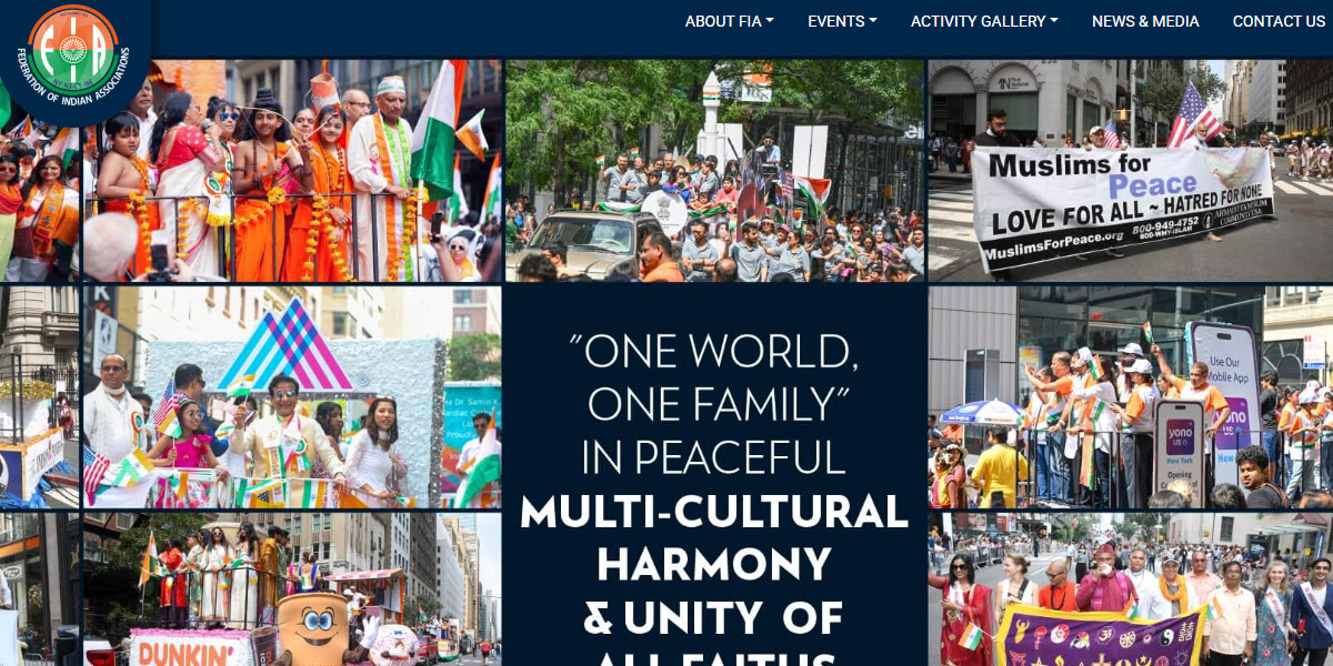 Federation of Indian Associations of New York, New Jersey & Connecticut -  industry in Jackson Heights NY