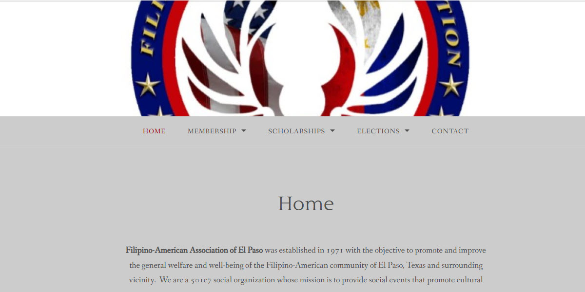 Filipino-American Association of El Paso cover image