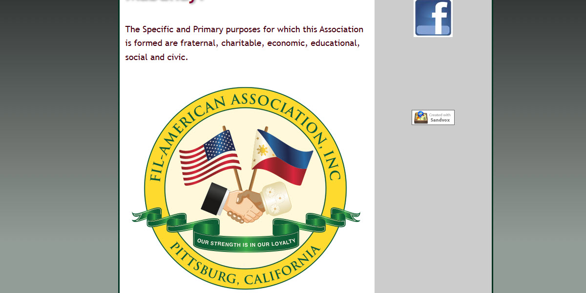 Filipino-American Association of Pittsburg, Inc. -  industry in Pittsburg CA