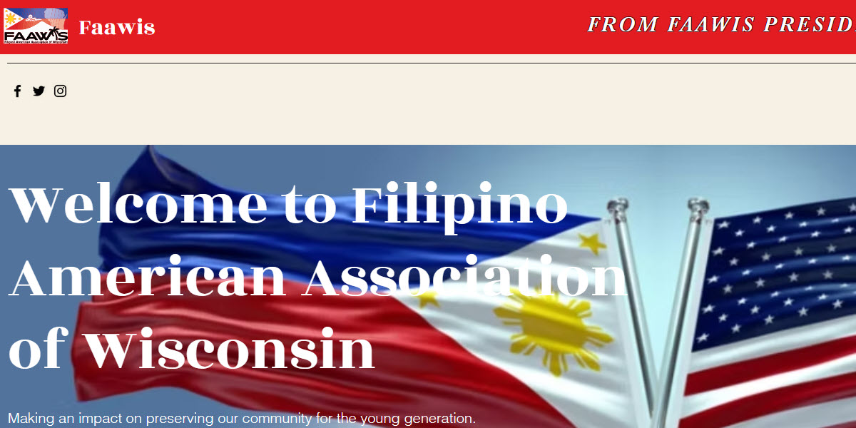 Filipino American Association of Wisconsin cover image