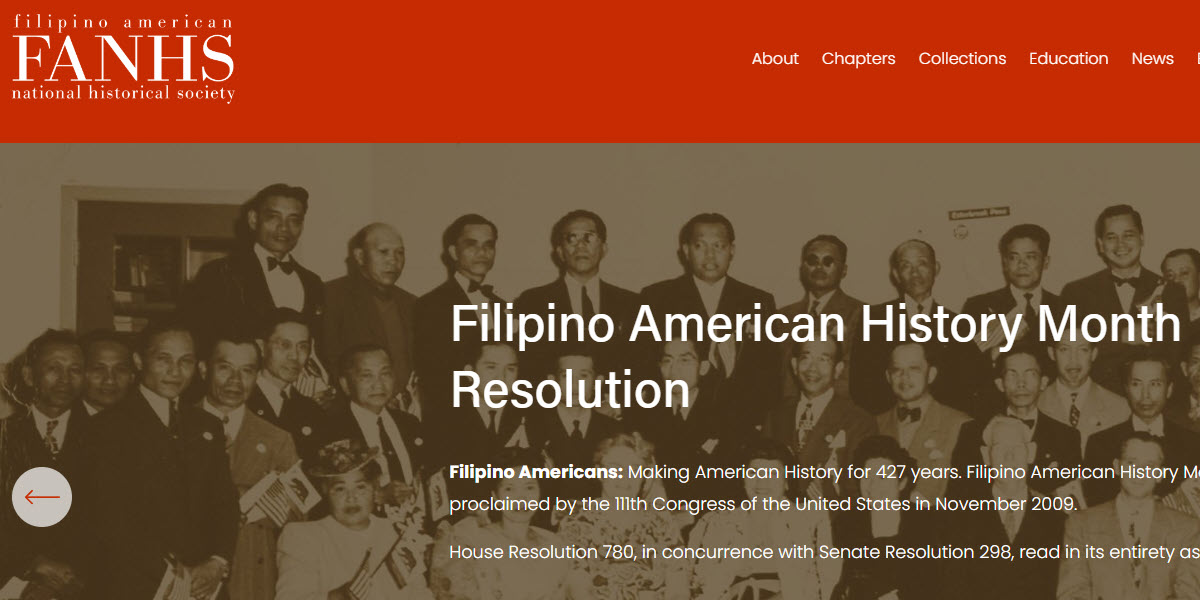 Filipino American National Historical Society cover image