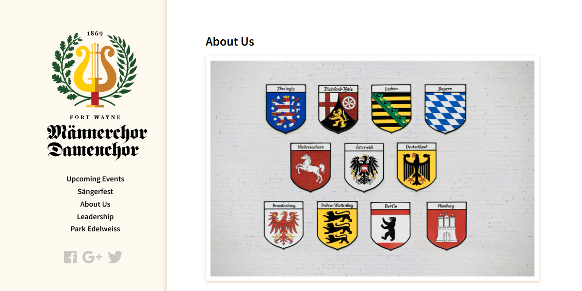 Fort Wayne Mannerchor - Damenchor -  industry in Fort Wayne IN