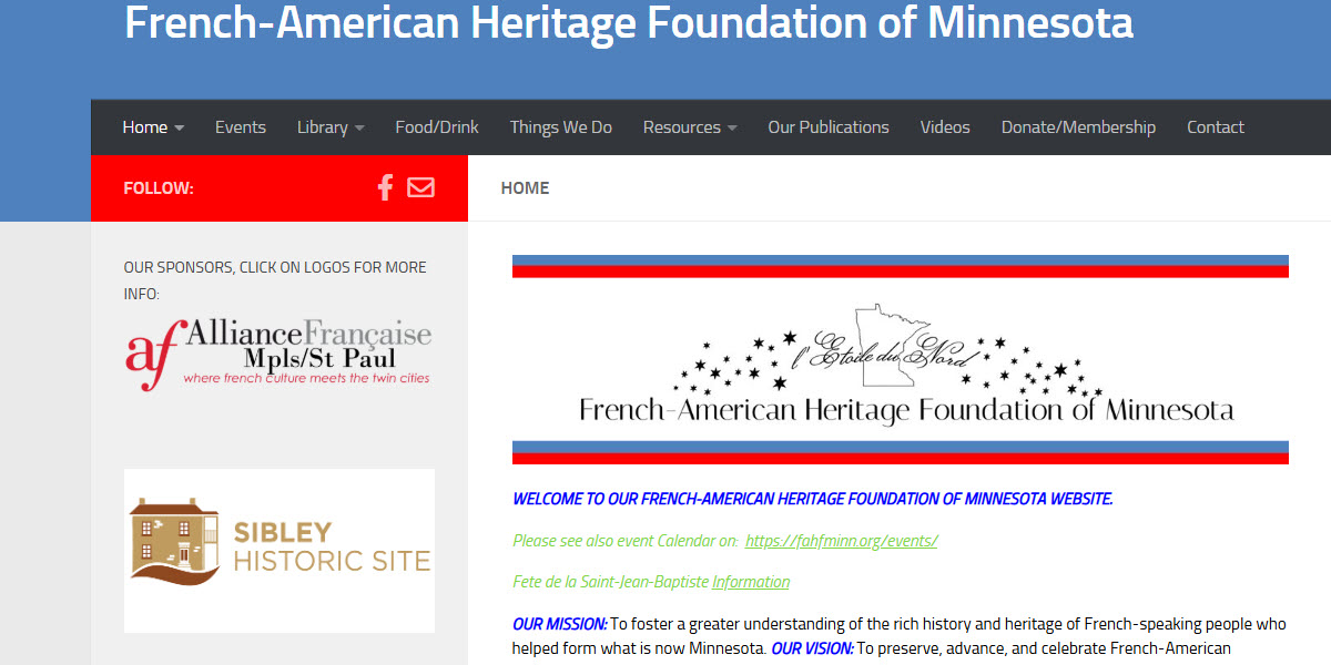 French-American Heritage Foundation of Minnesota -  industry in Woodbury MN