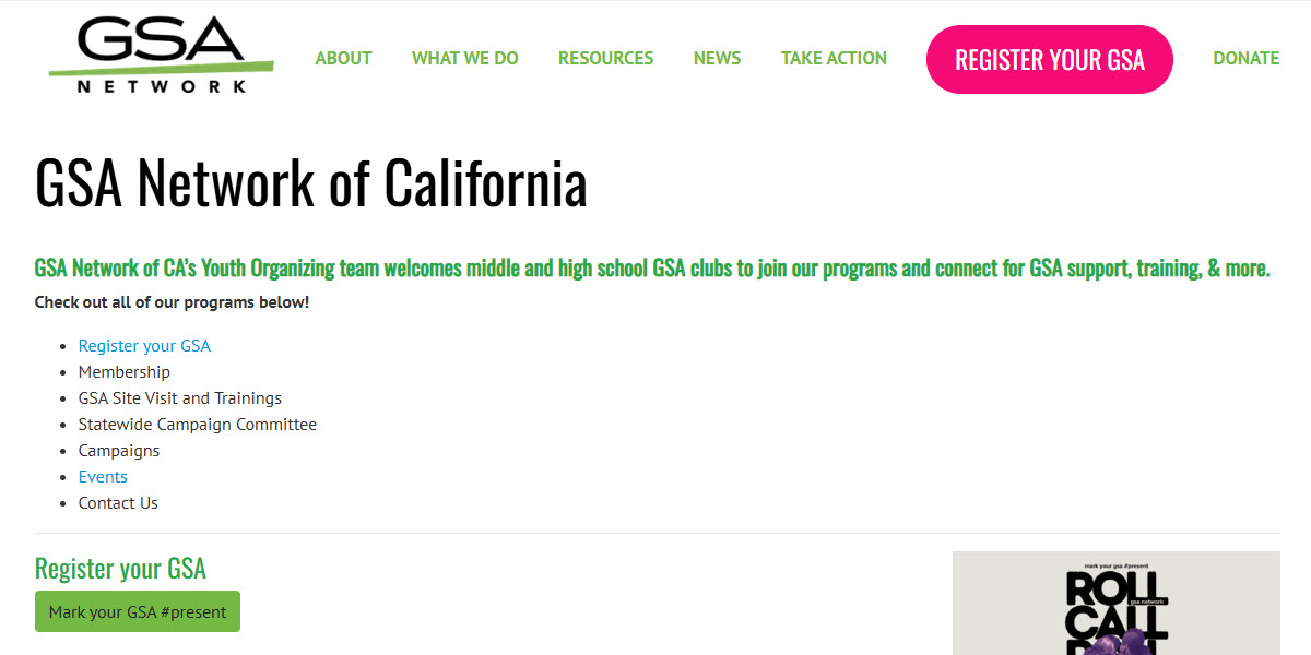 GSA Network of California cover image