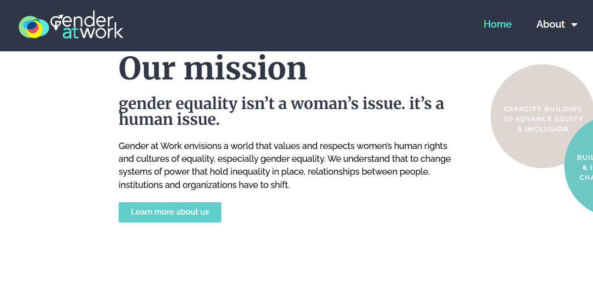 Gender at Work -  industry in Ottawa ON