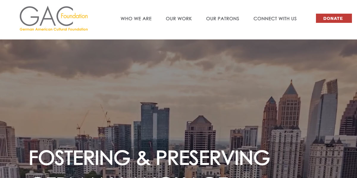 German American Cultural Foundation, Inc.