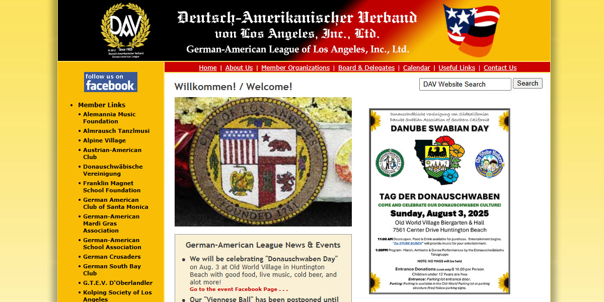 German-American League of Los Angeles, Inc., Ltd. cover image