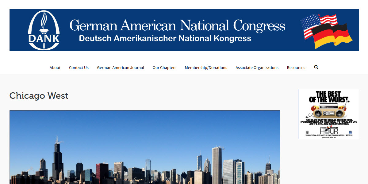 German American National Congress Chicago West
