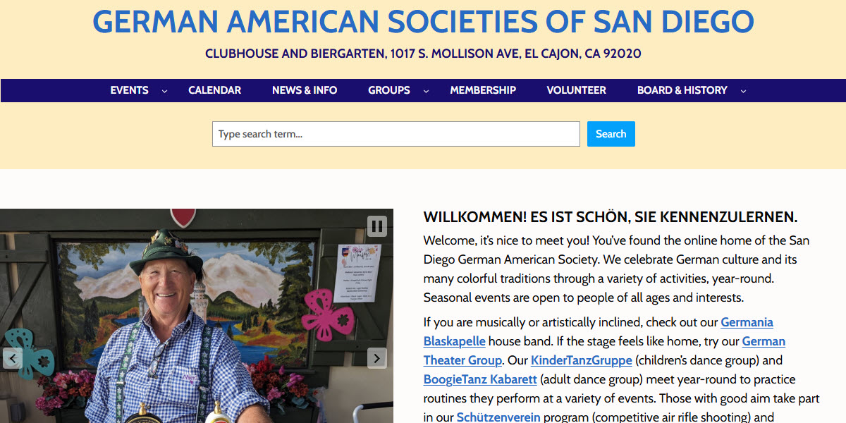 German American Societies of San Diego